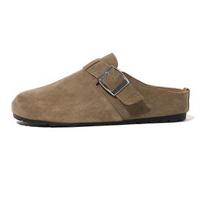 Magelly Женские противоскользящие массажные тапочки с закрытым носком устойчивые к истиранию цвет хаки, цвет Khaki