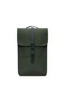 Рюкзак с клапаном Rains, зеленый