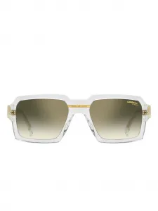 Солнцезащитные очки с геометрической оправой Carrera, белый