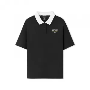 Skechers Спортивная поло мужская Carbon Black