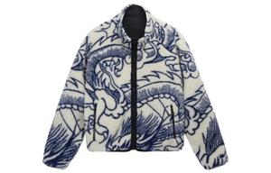 Бархатная куртка унисекс Stussy, Желтый