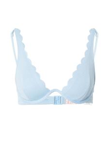 Верх бикини на косточках Hunkemöller Triangle Bikini Top, светло-синий