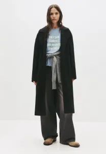 С поясом и плащом Pull&Bear, Black