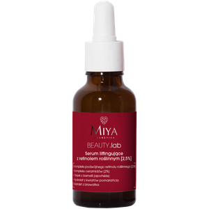 Лифтинг-сыворотка с растительным ретинолом 2,5% для лица, 30 мл Miya Cosmetics Beauty.Lab