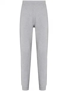 Зауженные спортивные брюки Sunspel, серый