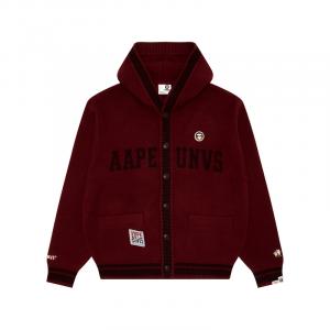 Кардиган A Bathing APE с интарсией Aape, черный