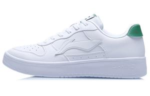 Обувь для скейтбординга Мужская низкая белая/зеленая Lining
