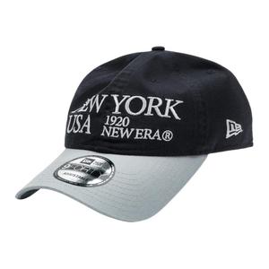 Хлопковая бейсболка унисекс New Era, черный