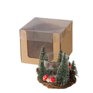 Подсвечник Boltze Home многоцветный, 16,4/13,9/16,4 см