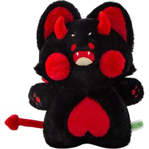 Плюшевая кукла Doodoo Meow высота 20/40/60 см длина 18/30/40 см IDOR, красный