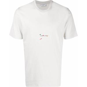 Футболка мужская белая Saint Laurent, белый