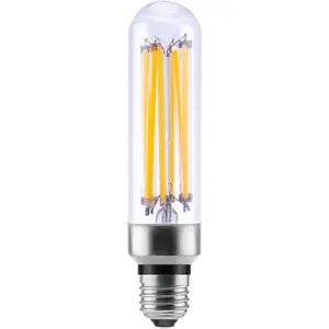 Светодиодная лампа LED LED Tube Slim High Power прозрачная E27, теплый белый, диммируемая, E27, Tube Slim High Power, прозрачная Segula, прозрачный