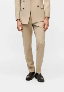 Брюки от костюма в тонкую полоску slhslim liam Selected, Sand