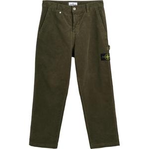 Брюки с накладными карманами STONE ISLAND, army зеленый