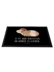 Коврик для ног Mr. & Mrs. Panda, черный