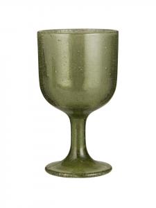 Бокал для вина Vercelli, зеленый с зелеными пузырьками IB Laursen