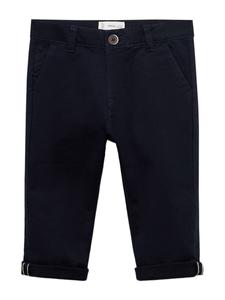Узкие брюки MANGO KIDS, marine blue