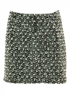 Твидовая юбка из букле TAGLIATORE, черный