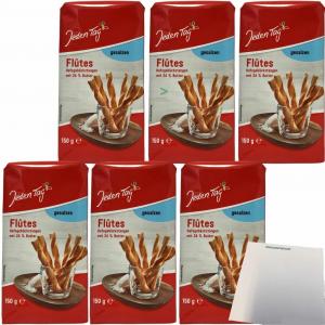 Палочки из соленого дрожжевого теста «Флейты» на каждый день с маслом 24% упаковка 6 шт. (6 упаковок по 150 г) + блок усы USY