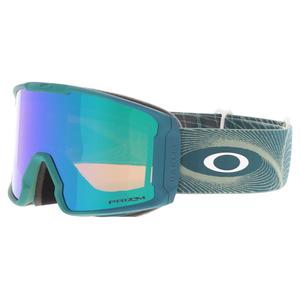 Line Miner L ветрозащитные унисекс лыжные очки Oakley, изумруд