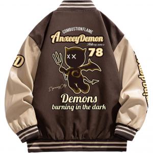 Qnxeey Бейсбольная майка унисекс, Brown