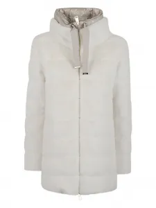 Куртка с воротником-стойкой Herno, белый