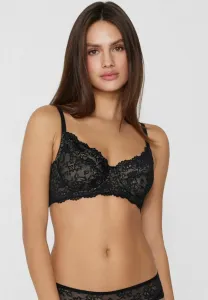 Парижский бюстгальтер-балконет без подкладки Tezenis, Black