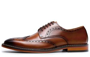 Туфли мужские низкие коричневые Desai