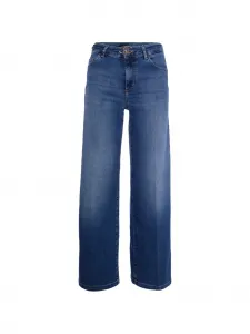 Джинсы с пятью карманами и поясом Liu Jo, синий