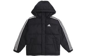 Пуховик мужской Adidas 3ST Puff Hooded, черный