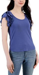 Женская майка с рукавами-крылышками от Tommy Hilfiger, Harbor Blue