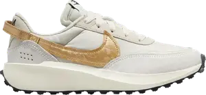 Кроссовки Wmns Waffle Debut 'Light Orewood Brown Metallic Gold', кремовый