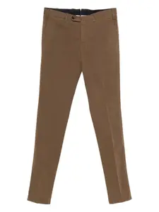 Брюки прямого кроя PT Torino, коричневый