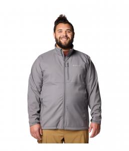 Куртка Columbia Big & Tall Ascender Softshell Jacket, цвет City Grey