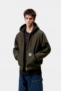 Куртка Active (зимняя) из хлопка Dearborn Canvas (100%) Carhartt, зеленый