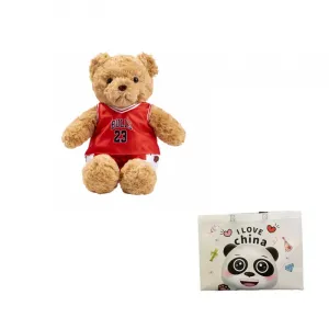 Nba баскетбольный медведь джерси плюшевая кукла высота 34см Bitter purchase