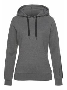 Толстовка с капюшоном в антрацитово-черном меланжевом цвете Bench