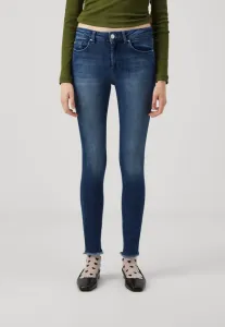 Джинсы onlblush life средней посадки, узкие. Only, Dark Blue Denim