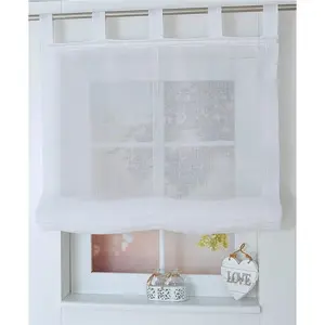 Тюль на петлях Heine Home, белый