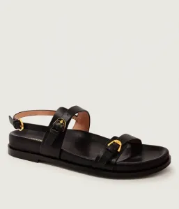 Кожаные сандалии Coccinelle, черный