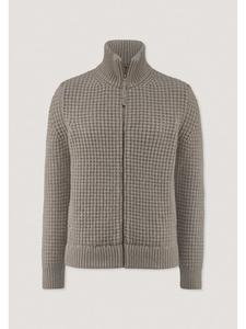 Hessnatur Вязаная куртка верблюжьего цвета