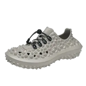 Lin Feng Клоги мужские серые, цвет Gray