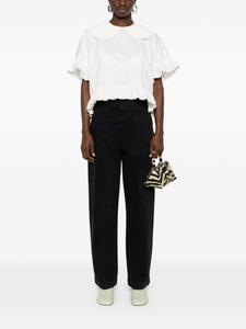 Ioana Ciolacu блузка Dahlia с оборками, белый