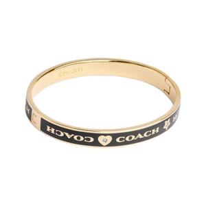 COACH Медные браслеты для женщин Gold/Black