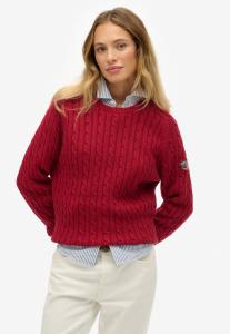 Джемпер Superdry & Co Jumper, Bordeaux Red/Red