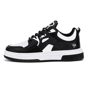 Низкие мужские кроссовки NANJIREN, Black White