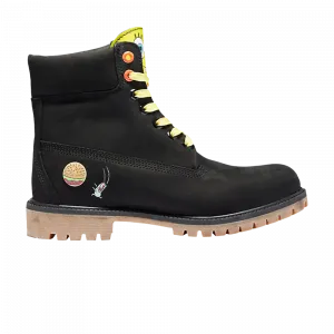 Ботинки SpongeBob SquarePants x Timberland 6 Inch, черный