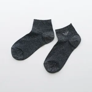 Женские короткие носки EMPORIO ARMANI из люрекса