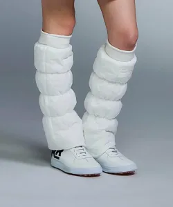 Гетры в рубчик на флисовой подкладке Archivio, цвет White(090)