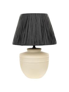 Настольные лампы TIGRE бежево-черного цвета - (Ш) 30 x (В) 44 x (Д) 30 см